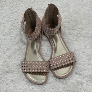 🦢 Yellow box Rhinestone Sandals